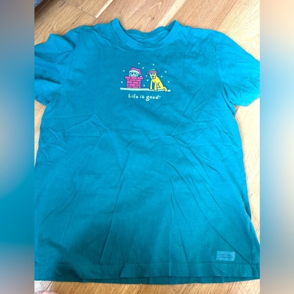 Life is good christmas shirt